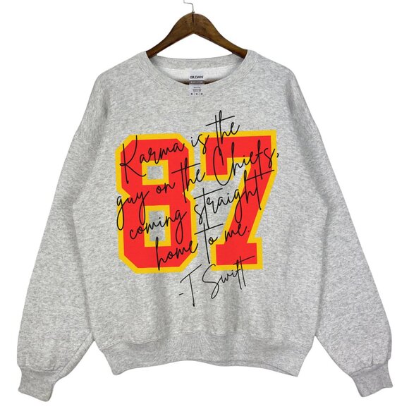 Kansas City Chiefs Unisex Sweatshirt, Vinatge Style, S - 3XL - Picture 1 of 2